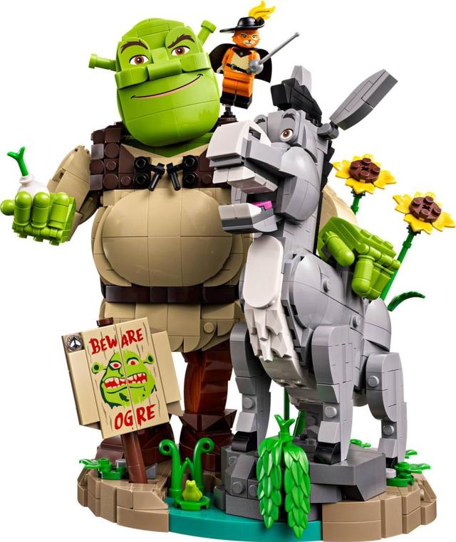 LEGO Shrek, Donkey & Puss in Boots set 72423