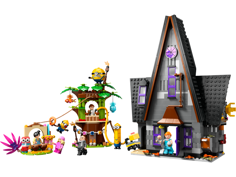 LEGO Minions and Gru's Family Mansion set 75583 - Despicable Me 4 theme