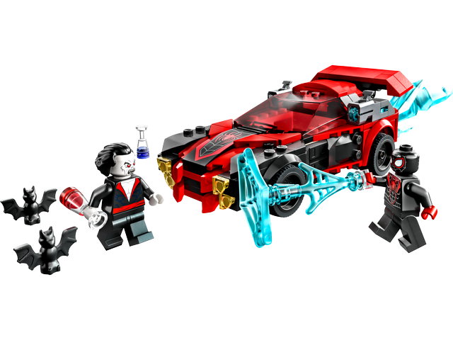 LEGO Miles Morales vs. Morbius set 76244