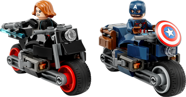LEGO Black Widow & Captain America Motorcycles set 76260