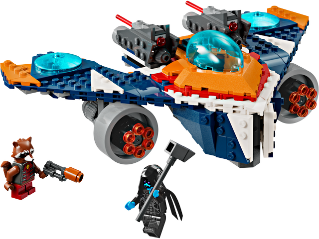 LEGO Rocket's Warbird vs. Ronan set 76278