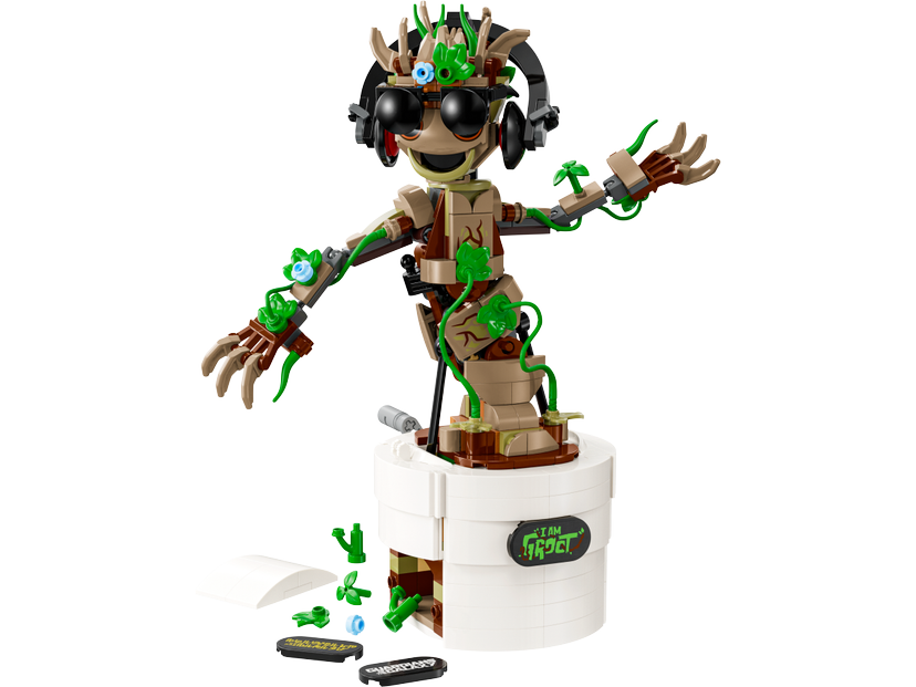 LEGO Dancing Groot set 76297 - Super Heroes Marvel theme