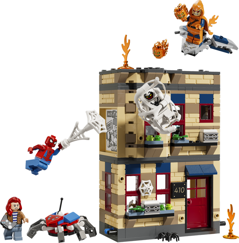 LEGO Peter Parker’s Apartment set 76317 - Super Heroes Marvel theme
