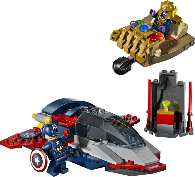 LEGO Captain America vs. Thanos set 76319 - Super Heroes Marvel theme