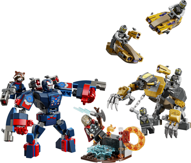 LEGO Avengers: Endgame Thor vs. Chitauri set 76322