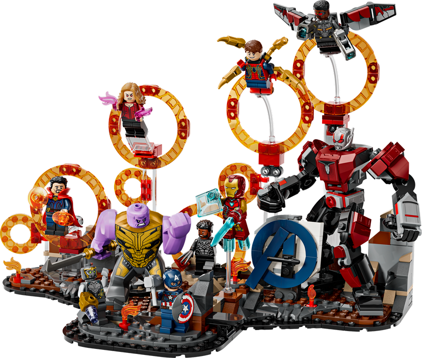 LEGO Avengers: Endgame Final Battle set 76323 - Super Heroes Marvel theme
