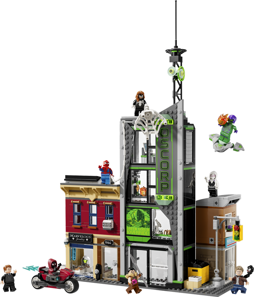 LEGO Spider-Man vs. Oscorp set 76324 - Super Heroes Marvel theme