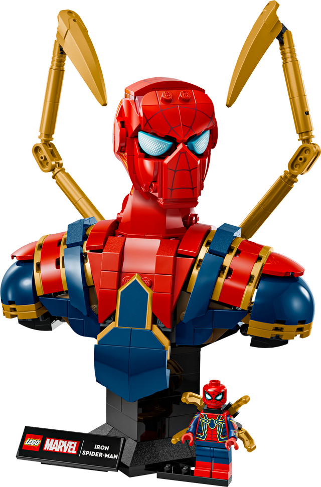 LEGO Iron Spider-Man Bust set 76326