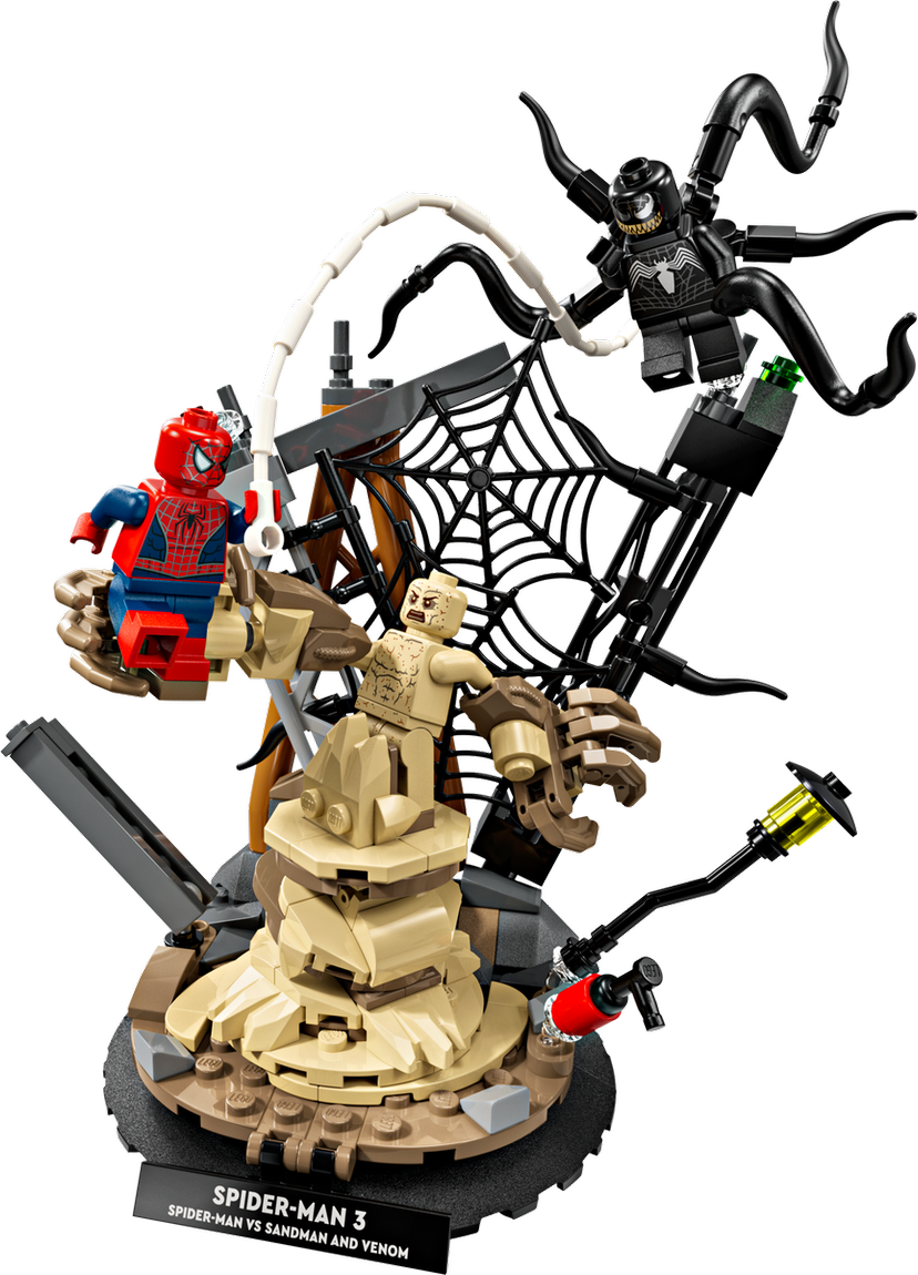 LEGO Epic Battle: Spider-Man vs. Sandman set 76334 - Super Heroes Marvel theme