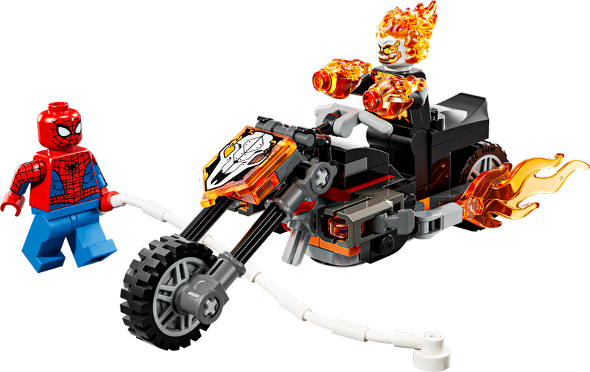 LEGO Spider-Man vs. Ghost Rider Motorcycle set 76335 - Super Heroes Marvel theme
