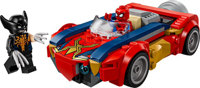 LEGO Spider-Man Car vs. Venomized Wolverine set 76336