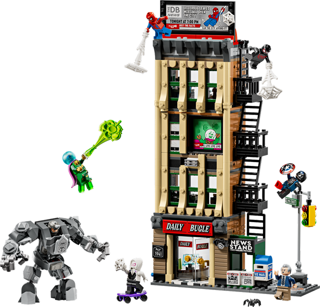 LEGO Spider-Man vs. Mysterio: The Daily Bugle set 76342