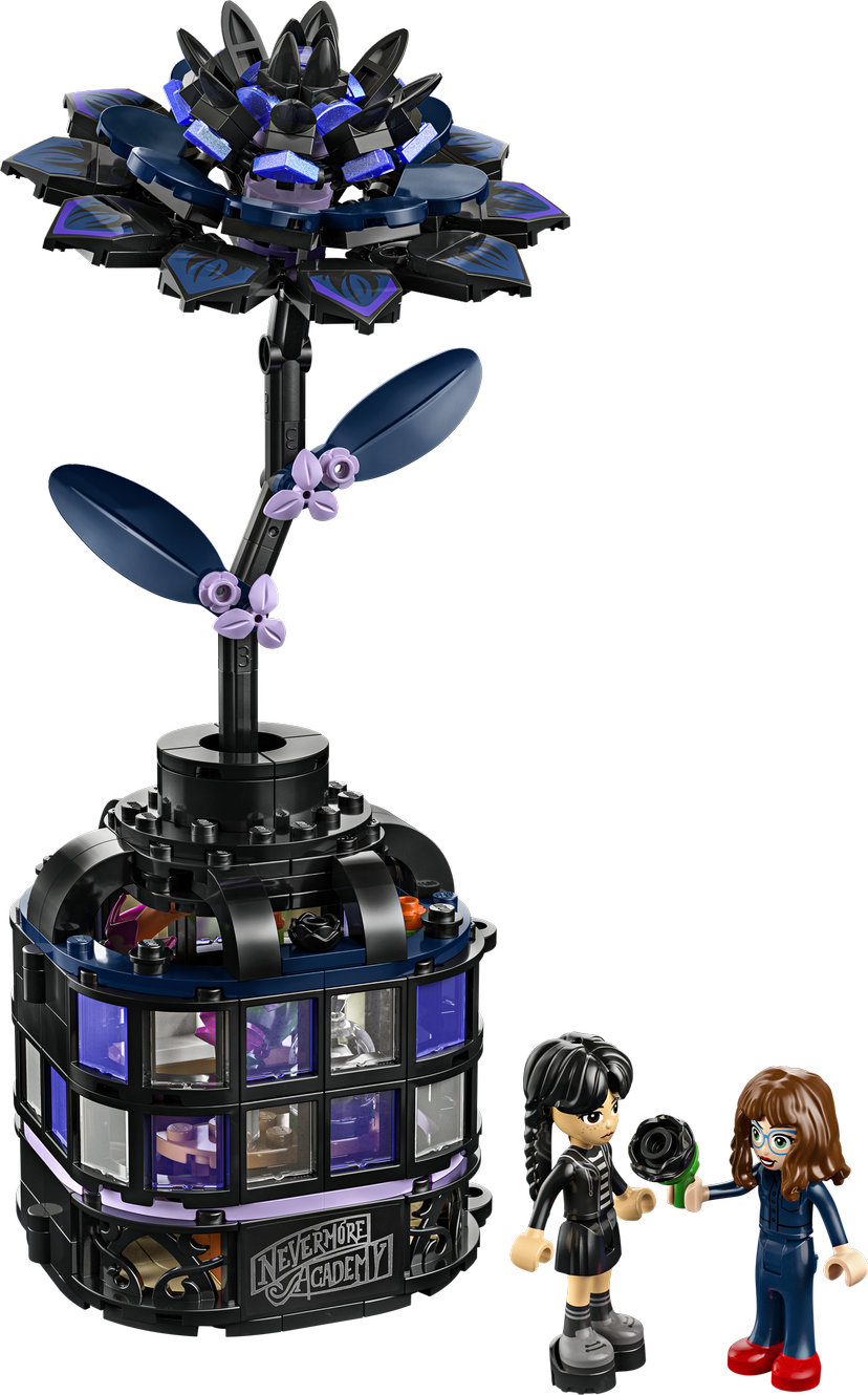 LEGO Black Dahlia Flower set 76784 - Wednesday theme
