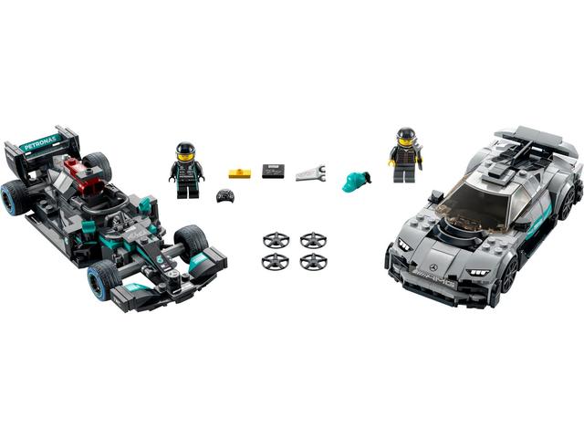 LEGO Mercedes-AMG F1 W12 E Performance & Mercedes-AMG Project One set 76909