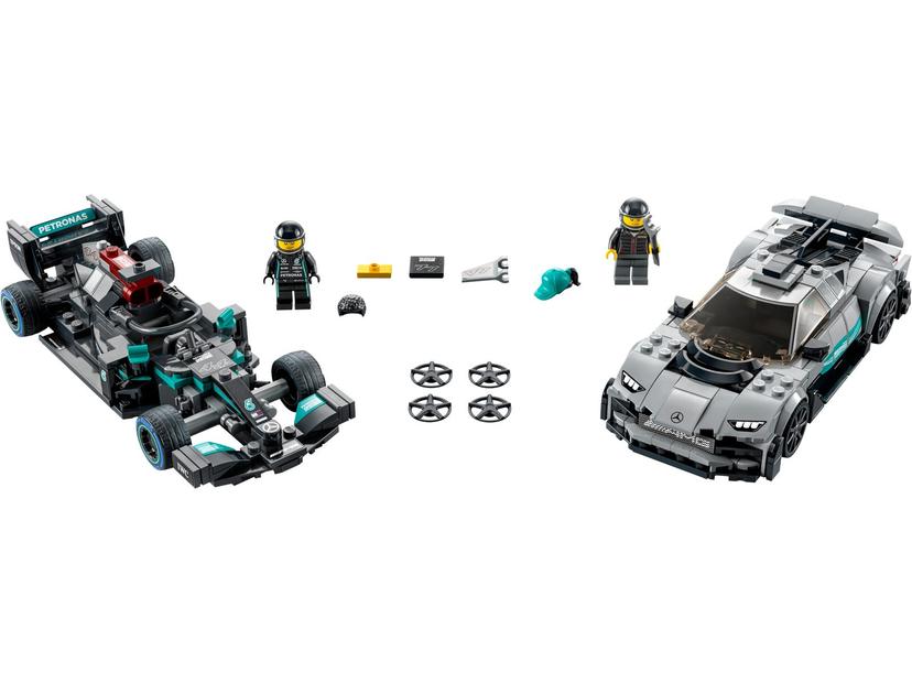 LEGO Mercedes-AMG F1 W12 E Performance & Mercedes-AMG Project One set 76909 - Speed Champions theme