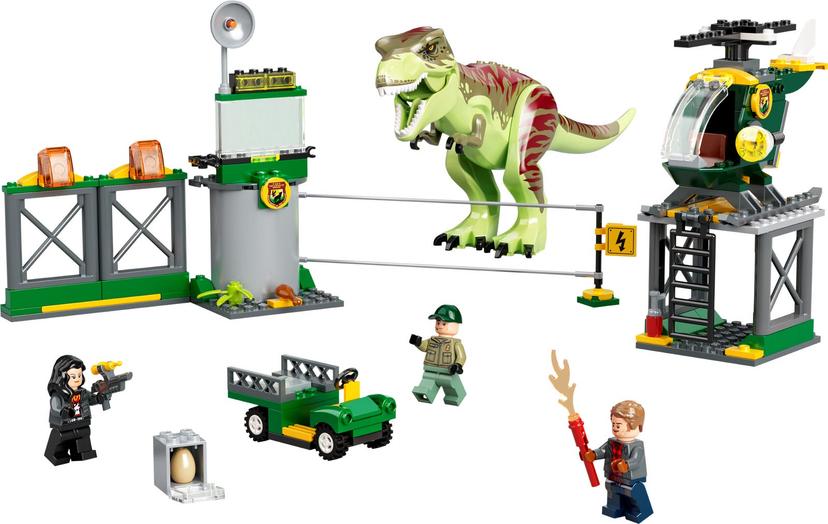 LEGO T. rex Dinosaur Breakout set 76944 - Jurassic World theme