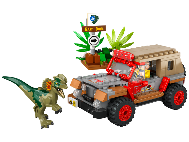 LEGO Dilophosaurus Ambush set 76958