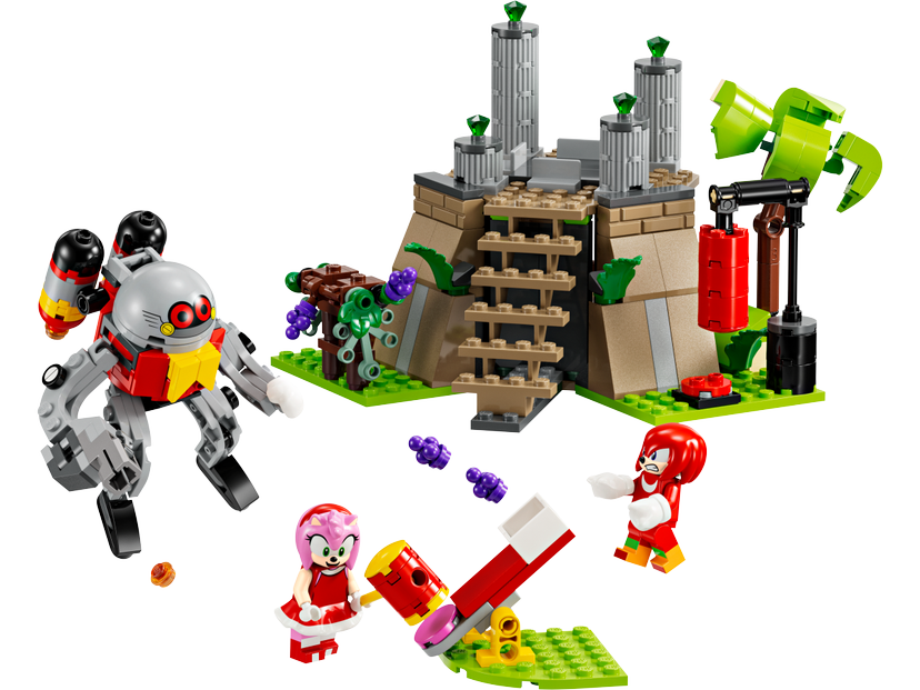 LEGO Knuckles and the Master Emerald Shrine set 76998 - Sonic The Hedgehog theme