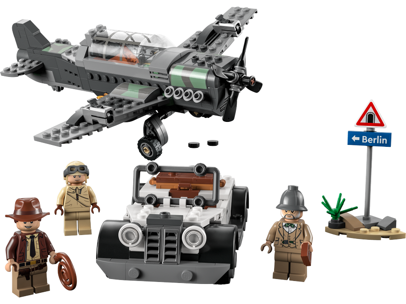 LEGO Fighter Plane Chase set 77012 - Indiana Jones theme