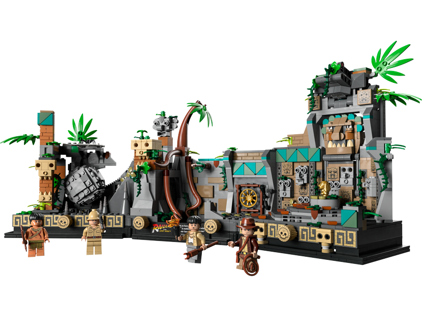 LEGO Temple of the Golden Idol set 77015 - Indiana Jones theme