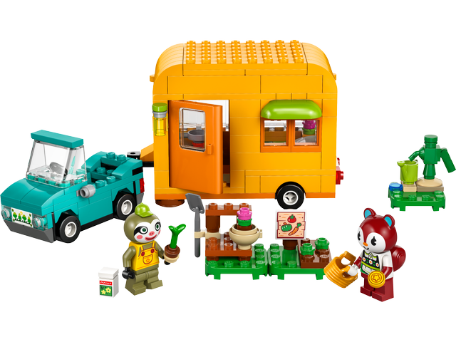 LEGO Leif's Caravan & Garden Shop set 77054