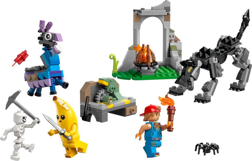 LEGO Peely & Sparkplug's Camp set 77075 - Fortnite theme