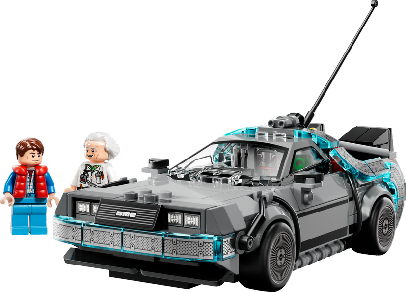 LEGO Time Machine from Back to the Future set 77256 - Speed Champions theme