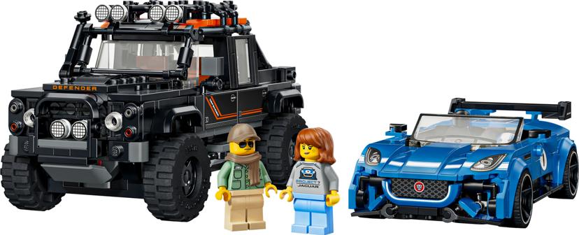 LEGO Jaguar Project 7 & Land Rover Defender set 77264 - Speed Champions theme