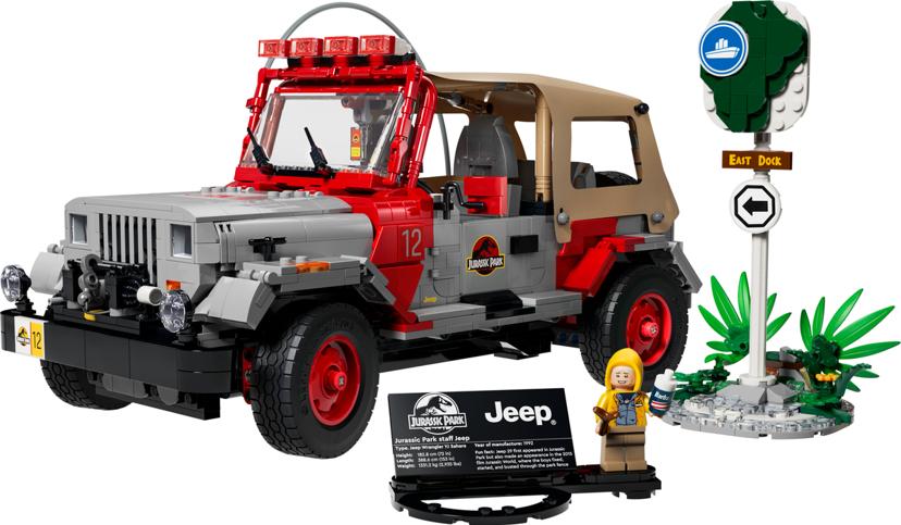 LEGO Jurassic Park Jeep Wrangler set 77984 - Jurassic World theme
