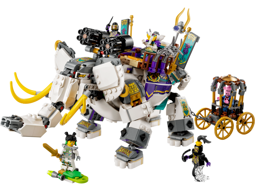 LEGO Yellow Tusk Elephant set 80043 - Monkie Kid theme