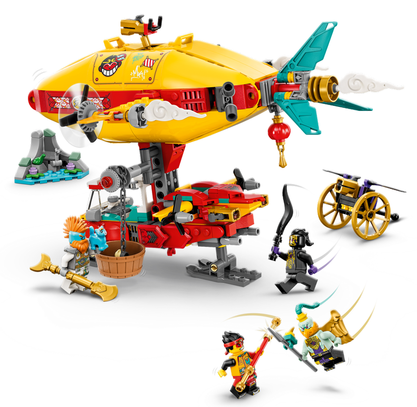 LEGO Monkie Kid's Cloud Airship set 80046 - Monkie Kid theme