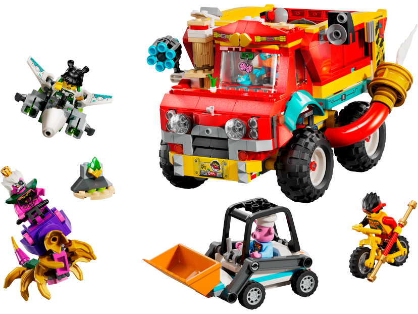 LEGO Monkie Kid's Team Power Truck set 80055 - Monkie Kid theme