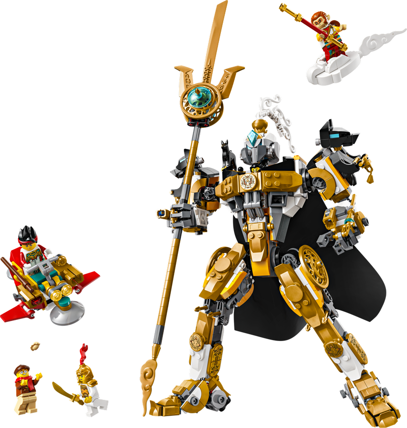 LEGO Erlang's Celestial Mech set 80065 - Monkie Kid theme