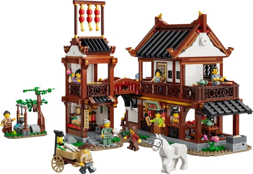 LEGO Ancient Moon-Gazing Inn set 80121 - Chinese Traditional Festivals theme