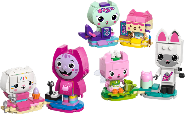 LEGO Gabby's Brick-Built Cat Friends set 11215