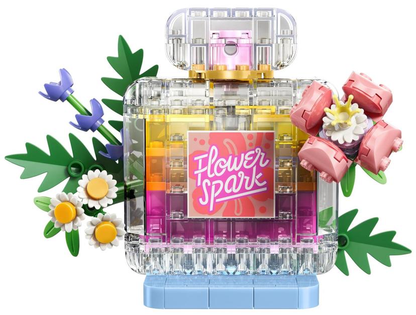 LEGO Floral Decor Perfume Bottle set 31383 - Creator theme