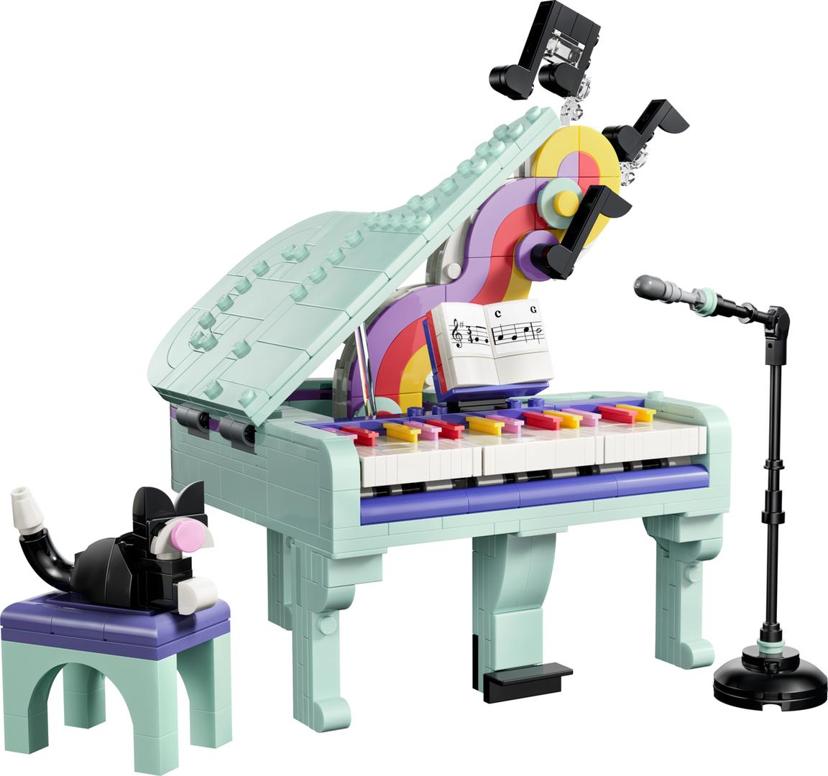 LEGO Music Decor Piano with Cat set 31392 - Creator theme