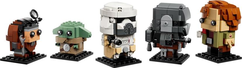 LEGO The Mandalorian and Grogu: Allies & Villains set 40856 - Brickheadz theme