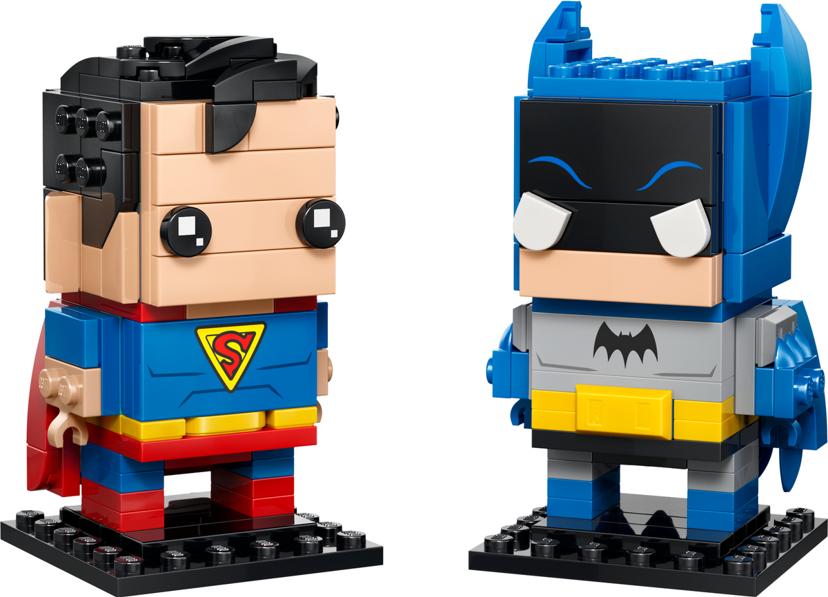LEGO Golden Age Superman and Batman Figures set 40859 - Brickheadz theme