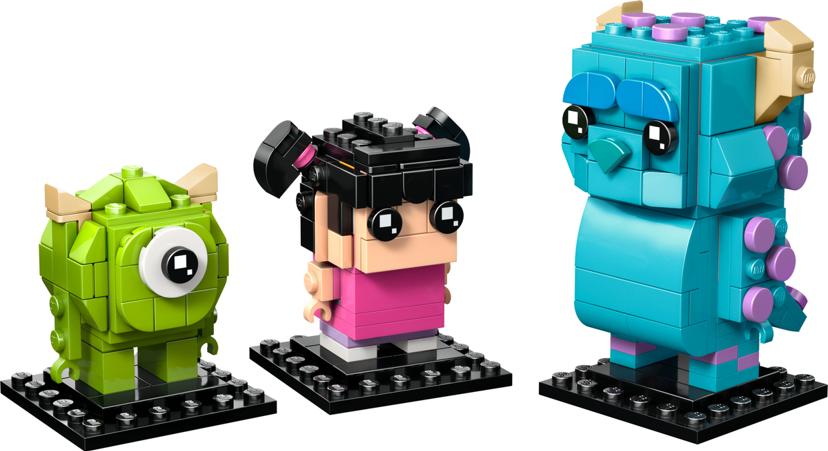 LEGO Sulley, Mike and Boo Figures set 40861 - Brickheadz theme