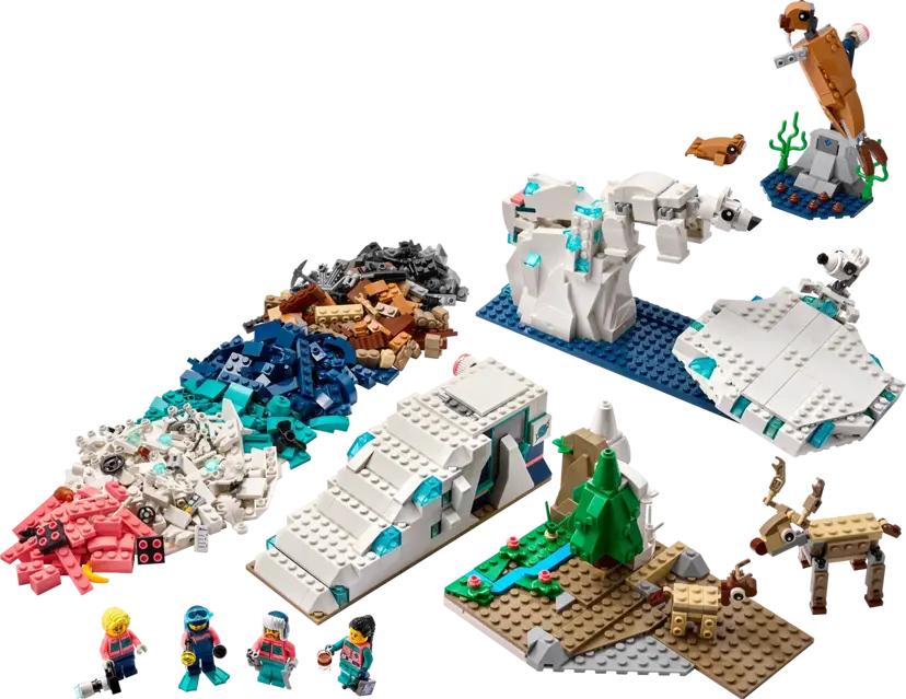 LEGO Arctic Animals Science Kit set 45203 - Educational and Dacta theme