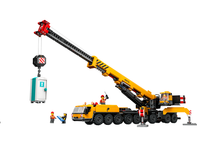 LEGO Yellow Mobile Construction Crane set 60409