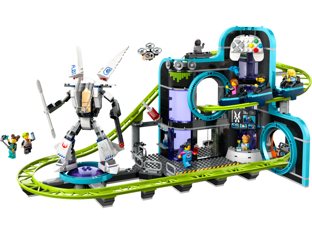 LEGO Robot World Roller-Coaster Park set 60421