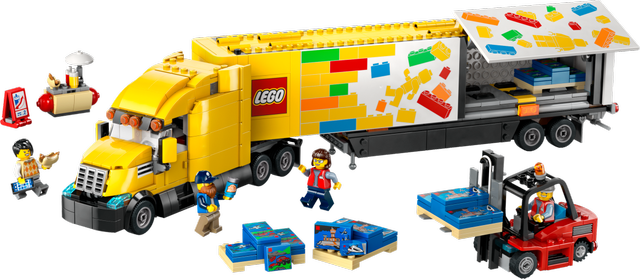 LEGO Yellow Delivery Truck set 60440