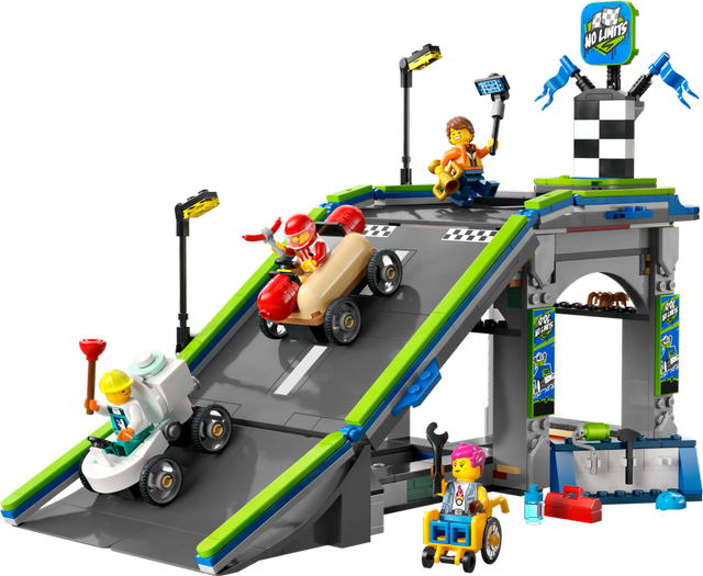 LEGO No Limits: Race Car Ramp Track set 60460