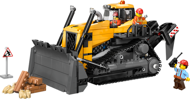 LEGO Yellow Bulldozer set 60466