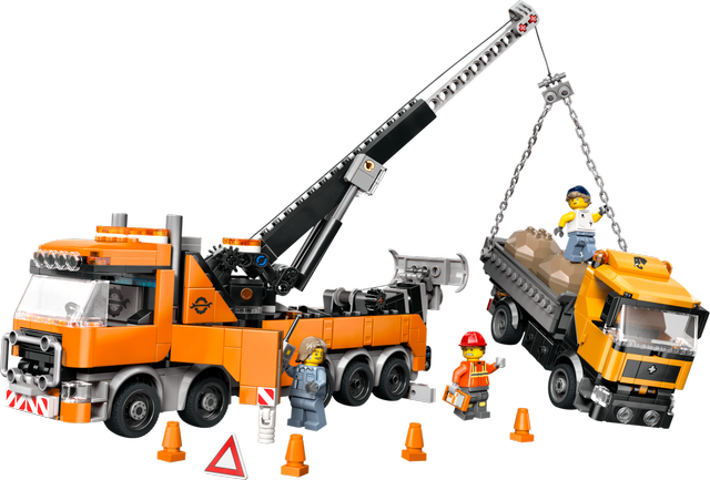 LEGO Heavy-Duty Recovery Tow Truck with Crane set 60467