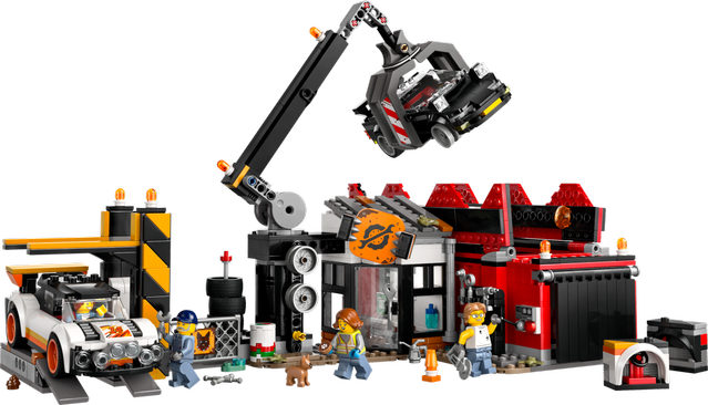 LEGO Scrapyard with Cars set 60472