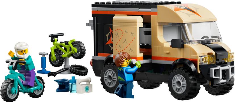 LEGO Mountain Bike Adventure Van set 60512 - City theme