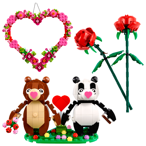 LEGO Hearts & Flowers Gift Set set 66817 - Seasonal theme